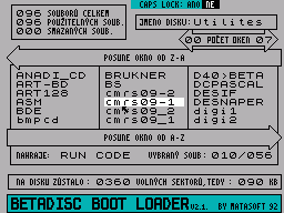 beta disc boot loader